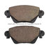 1001-0911C by MPA ELECTRICAL - Quality-Built Premium Ceramic Brake Pads