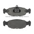 1003-0688M by MPA ELECTRICAL - Quality-Built Disc Brake Pad Set - Black Series, Semi-Metallic, with Hardware