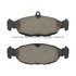 1003-0688M by MPA ELECTRICAL - Quality-Built Disc Brake Pad Set - Black Series, Semi-Metallic, with Hardware