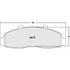 Custom Accessories AXCD679 Disc Brake Pad Set - Front, Ceramic, without Hardware, FMSI D679