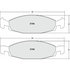 Custom Accessories AXCD790 Disc Brake Pad Set - Front, Ceramic, with Hardware, FMSI D790/D942