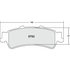 Custom Accessories AXCD792 Disc Brake Pad Set - Rear, Ceramic, without Hardware, FMSI D792