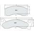 Custom Accessories AXMD431 Disc Brake Pad Set - Front, Semi-Metallic, FMSI D431