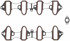 Fel-Pro MS 92211 Engine Intake Manifold Gasket Set Engine Intake Manifold Gasket Set