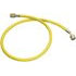 90264-72 by MASTERCOOL - 72" Yellow Standard Charging Hose with 1/4” SAE Manual Shut-Off Valve Fitting