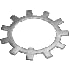 BWP-NSI M-1068 Multi-Purpose Washer LOCK - 10-BX