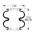 BWP-NSI AS7325 Air Suspension Spring Firestone Air Spring