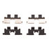 1310-0272-01 by DYNAMIC FRICTION COMPANY - 3000 Ceramic Pads and Hardware Kit