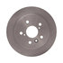 6512-76704 by DYNAMIC FRICTION COMPANY - Brake Rotor with 5000 Brake Pads and Hardware Kit