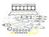 6V0853 by BLUMAQ - CYL. HEAD GASKET KIT