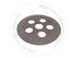 8C8084 by BLUMAQ - BRAKE DISC