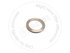 8P5056 by BLUMAQ - Automatic Transmission Torque Converter Seal Retaining Ring - 3.341" ID x 4.600" OD