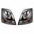TR001-VLHLB-L by TORQUE PARTS - Headlight - Driver Side, Black Housing, Clear Lens, Halogen, DOT and SAE Approved