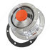 TR3434009 by TORQUE PARTS - Wheel Hub Cap - Aluminum, with Plug and Gasket, 6 Bolts, 5-1/2 Bolt Circle, 5/16 Bolt Size