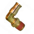 TR38SEF12 by TORQUE PARTS - 3/8 OD Tube x 1/2 NPT 90° Male Elbow Swivel Push to Connect, Brass Fitting