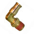 TR38SEF14 by TORQUE PARTS - 3/8 OD Tube x 1/4 NPT 90° Male Elbow Swivel Push to Connect, Brass Fitting