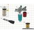 PAI 450525 Fuel Filter Fuel Filter - 2004-2015 International DT570/DT466E HEUI Engines Application