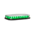 HL10PC-G by FEDERAL SIGNAL - HighLighter® Micro Mini-Light Bar - Single-Color, Green LEDs, Clear Dome