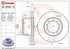 09.8028.10 by BREMBO - Premium Front and Rear Brake Rotor