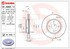 09.A968.11 by BREMBO - Premium UV Coated Front Brake Rotor