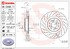 09.C338.11 by BREMBO - Premium UV Coated Front Brake Rotor
