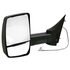 716105 by VELVAC - Door Mirror Glass Assembly - LH, 2020XG Series, Convex, Heated, for Manual and Heated Glass