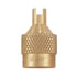 Haltec A-148 Tire Valve Stem Cap Tire Valve Stem Cap - VC-6 TR No., Large Bore, Screwdriver Cap, Fits .482-26 Threads