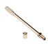 Haltec HE-396 Tire Valve Stem Extension Tire Valve Stem Extension - 12" Effective Length, Long 1" Collar Type, for Truck
