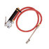 I-405-3LOM by HALTEC - Inflator Gauge - 3 ft. Hose Length, with CH-330-LO-OP-1 Lock-on Air Chuck