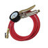 I-515-12 by HALTEC - Inflator Gauge - Air Master Dial Gauge Inflator, 12 ft. Hose, CH-360OP Air Chuck