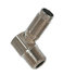 S-85 by HALTEC - Tire Valve Stem Spud - Screw-in, 1/2" NPT Tapped Hole, 85-deg Bend Angle