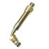 WH-300-J-653 by HALTEC - Tire Valve Stem - 2.5" Length, Large Bore, Single 80-deg Bend, Swivel