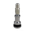 N-1600 by HALTEC - Tire Valve Stem - Chrome, 0.453" Valve Hole, for Ford F-Series Trucks with Dual Wheels