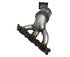 18293 by DAVICO - Direct Fit Catalytic Converter - 8 Bolt Inlet, 4 Bolt Outlet, 15.25 in. Length, 5.5 in. Height