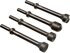 32024 by MAYHEW TOOLS - Air Hammer Specialty Set - 4-Piece, Black Oxide Finish, Steel