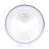 99145C by TRUCK-LITE - Strobe Light Lens - Round, Clear, Polycarbonate, 3 Screw, For Strobes 92513C
