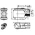 10-4-851SX by DANA - 1000ST Series Steering Shaft End Yoke - 0.990-14 Based On 36 Spline
