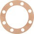 127800 by DANA - Drive Axle Shaft Flange Gasket - 5/8 in., 4.25 in. ID, 0.010 in. Thick, 8 Bolt Holes