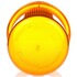 99250Y by TRUCK-LITE - Strobe Light Lens - Round, Yellow, Polycarbonate, Threaded Fit, For Strobes & Beacons 92569Y, 92565Y, 92566Y, 92568Y