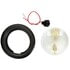49003C by TRUCK-LITE - Back Up Light - Incandescent, Clear Lens, 1 Bulb, Round Lens Shape, Grommet Kit, 12v
