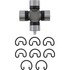 25-4357X by DANA - Universal Joint - Greaseable, OSR Style, L10N Series