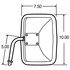97662 by TRUCK-LITE - Door Mirror - 7.5 x 10.5 in., Silver Stainless Steel, Flat Mirror, Universal