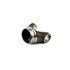 3-28-47 by DANA - 1350 Series Drive Shaft Tube Weld Yoke - Steel, SR Design, fits 2.500 in. dia. Tube