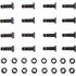 070745 by DANA - Differential Ring and Pinion Bolt Set - Square Head Type, 0.625-18 UNF-3A Thread, Grade 8