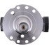 120SK160-X by DANA - I100/I120 Series Steering Knuckle - Right Hand, 1.500-12 UNF-2A Thread, with ABS