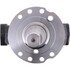 120SK159-X by DANA - I100/I120 Series Steering Knuckle - Left Hand, 1.500-12 UNF-2A Thread, with ABS