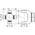 5-3253X by DANA - Universal Joint Greaseable Visteon 1330 Series - Special 1.066in Cap Diameter