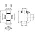 5-3261X by DANA - Universal Joint - Greaseable, 1.37 in. dia. Bearing Cap, Cleveland U56 55 2 Series