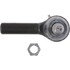 TRE2070L by DANA - Steering Tie Rod End - Left Side, Straight, 1.125 x 12 Thread, for GM Applications