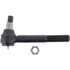 TRE411R by DANA - Steering Tie Rod End - Right Side, Straight, 1.125 x 12 Thread, without Purge Valve